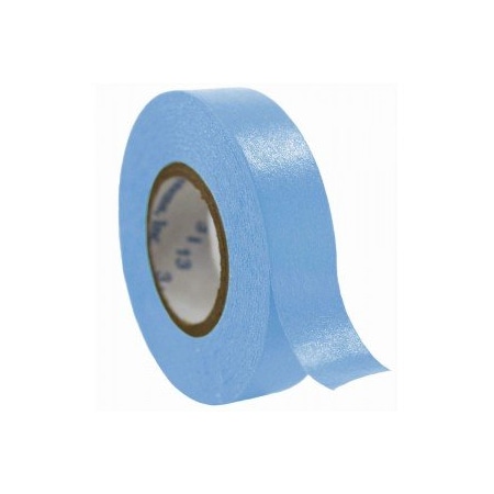 Precision Dynamics Time Tape, 3" Core, 1/2" Wide, Blue, 6/PK 512604-B